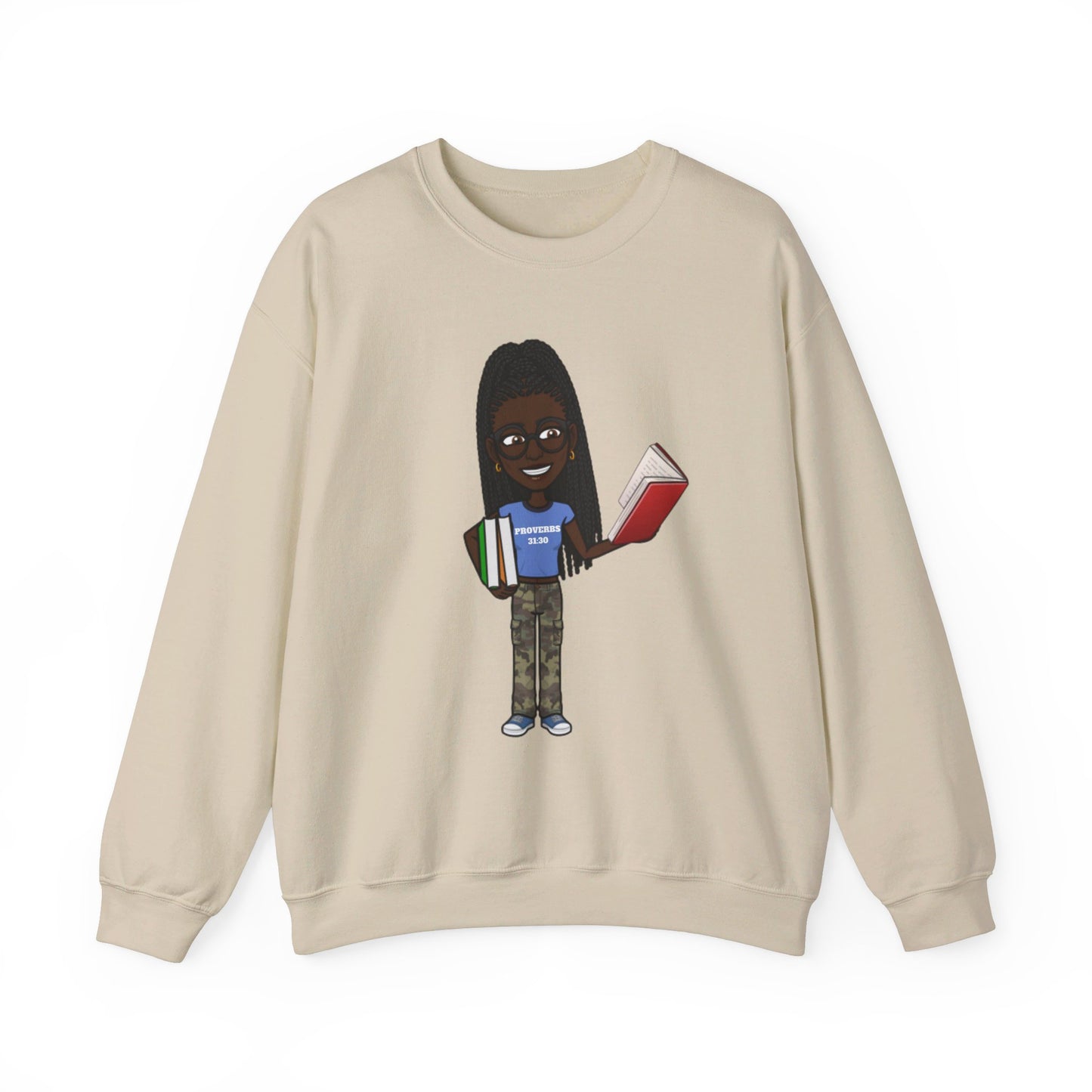 Proverbs 31 Bitmoji Character Sweatshirt