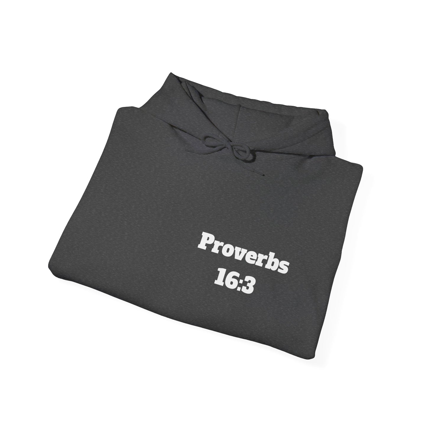 Proverbs 16:3 Christian Hoodie, Christian Gifts, Christian Back To School Gifts, Trendy Christian Apparel