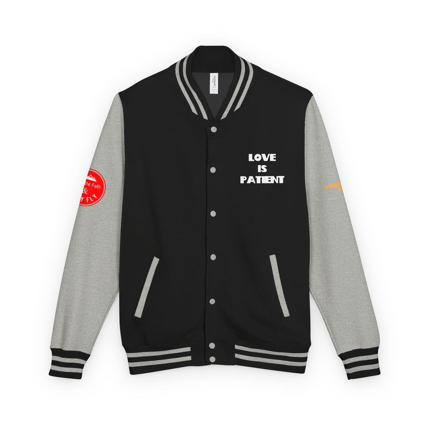 Love Is Kind Letterman Jacket, Christian Letterman Jacket, Christian Streetwear