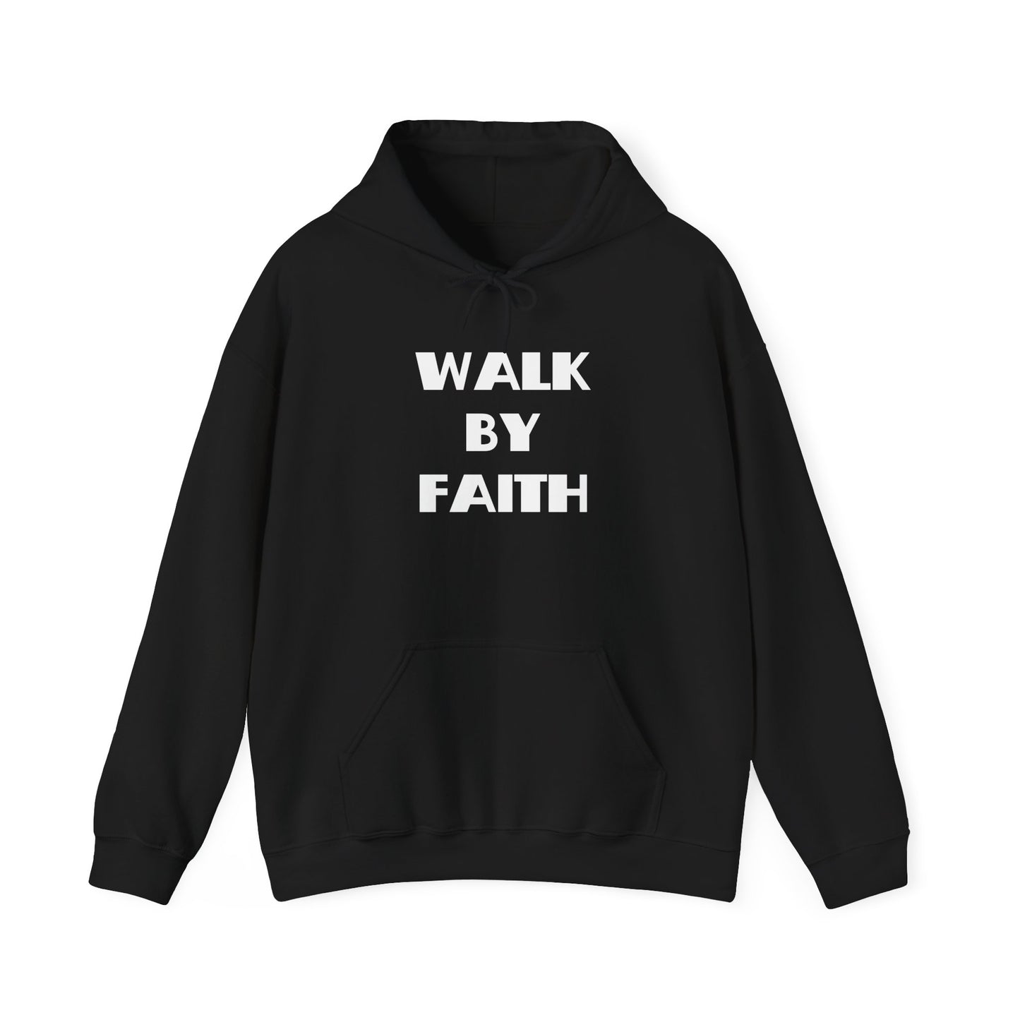 Walk By Faith Hoodie – Inspirational Christian Hoodie