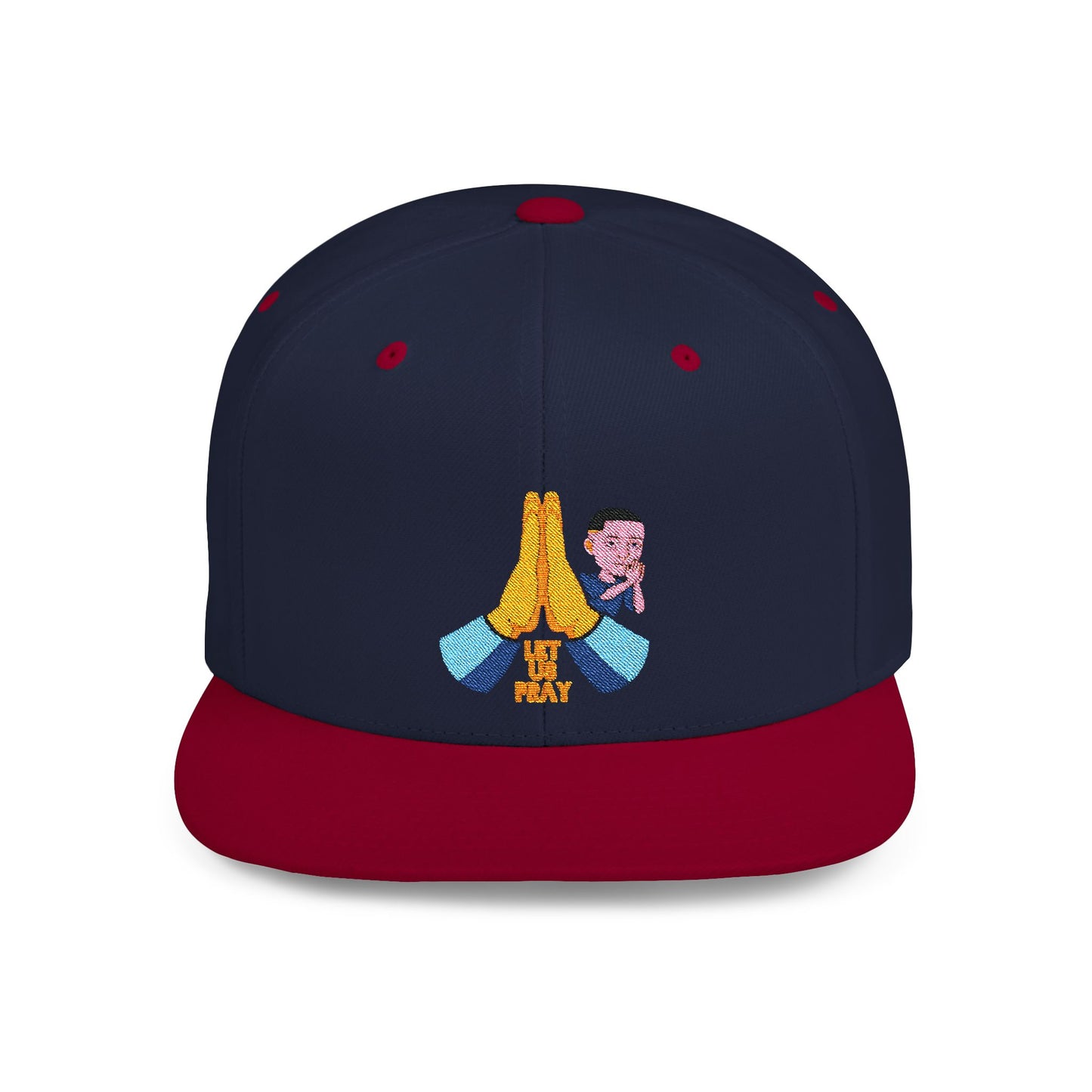 Copy of Let Us Pray Snapback | Christian Snapback | Positive Clothing |