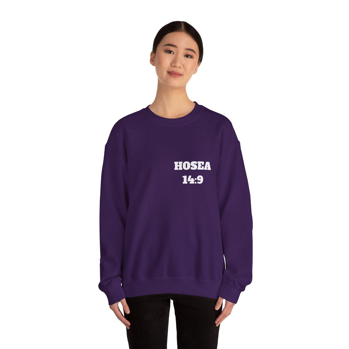 Hosea 14:9 Christian Sweatshirt, Christian Gifts, Christian Back To School Gifts, Church Outfits