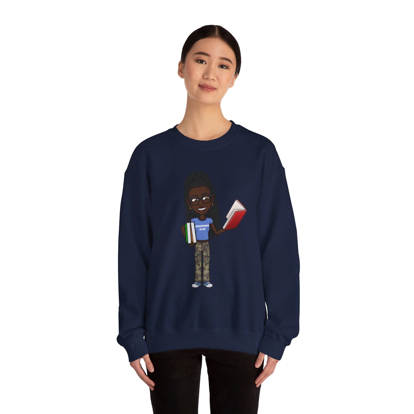 Proverbs 31 Bitmoji Character Sweatshirt
