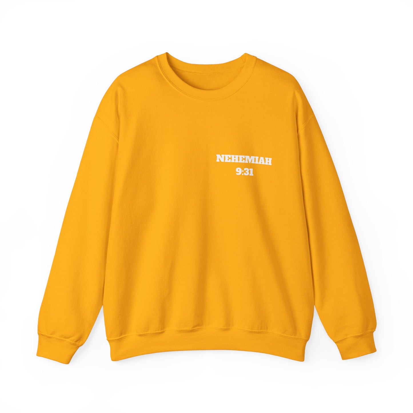 Nehemiah 9:31 Christian Sweatshirt, Christian Gifts, Christian Back To School Gifts, Church Outfits
