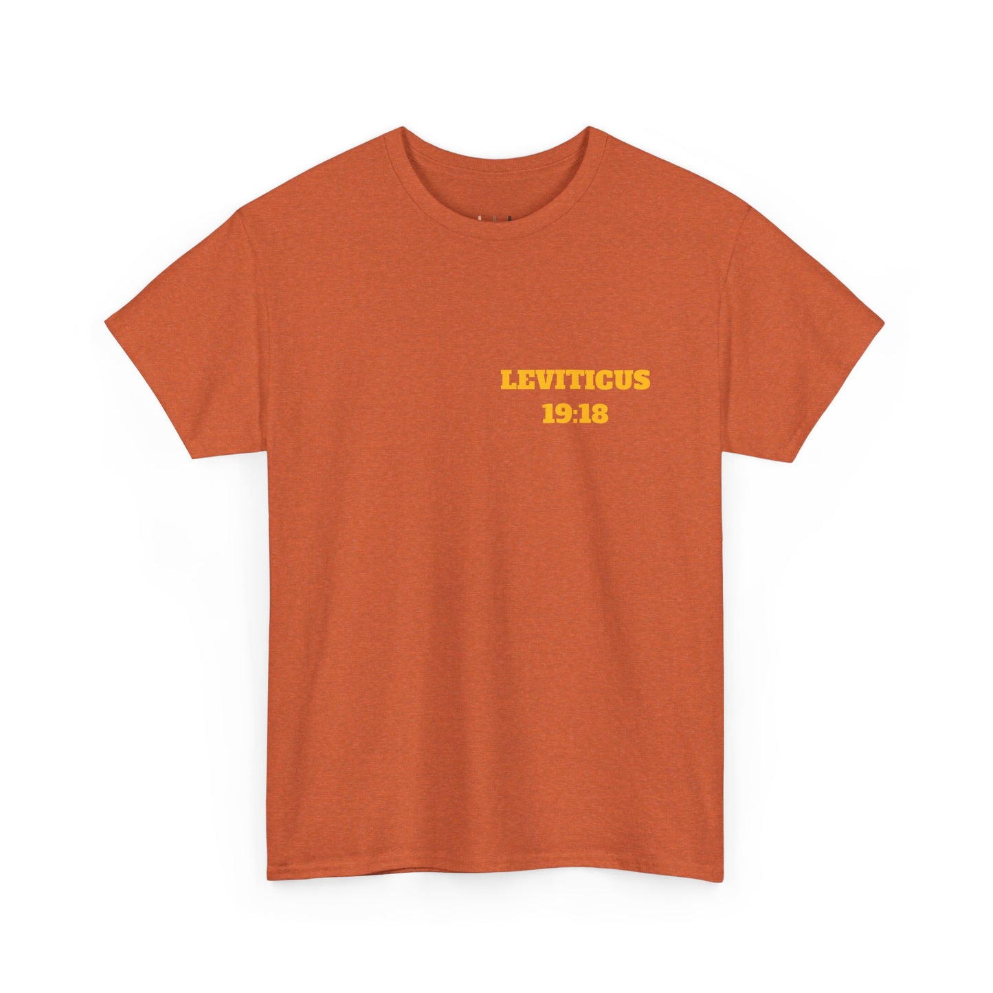 Leviticus 19:18 Christian T-Shirt, Christian Gifts, Christian Back To School Gifts, Trendy Christian Apparel