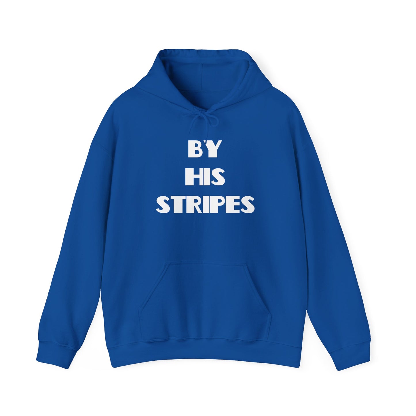 By His Stripes Hoodie — Christian Faith Graphic Pullover, Christian Gifts, Trendy Christian Apparel, Christian Clothing