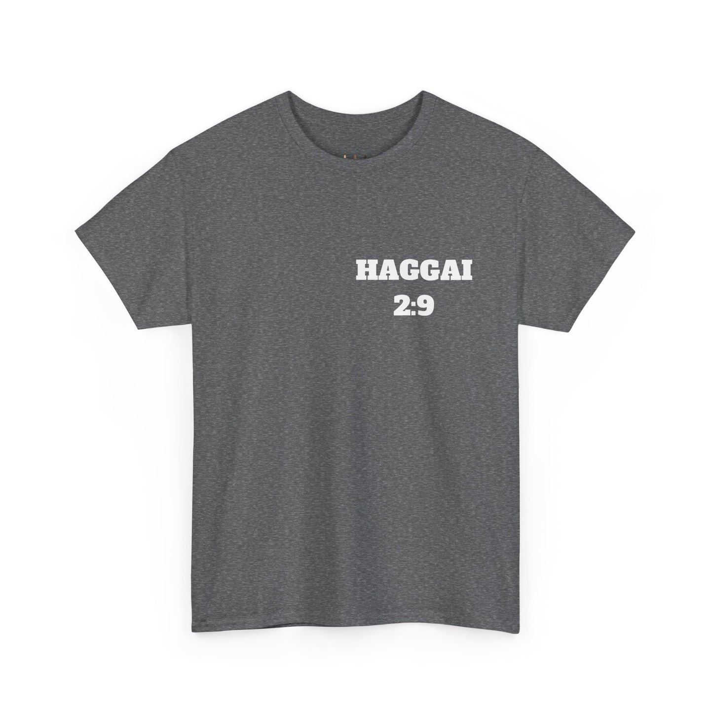 Haggai 2:9 Christian T-Shirt, Christian Gifts, Christian Back To School Gifts, Trendy Christian Apparel