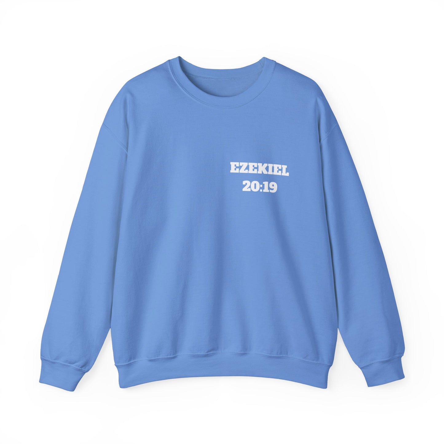 Ezekiel 20:19 Christian Sweatshirt, Christian Gifts, Christian Back To School Gifts, Church Outfits
