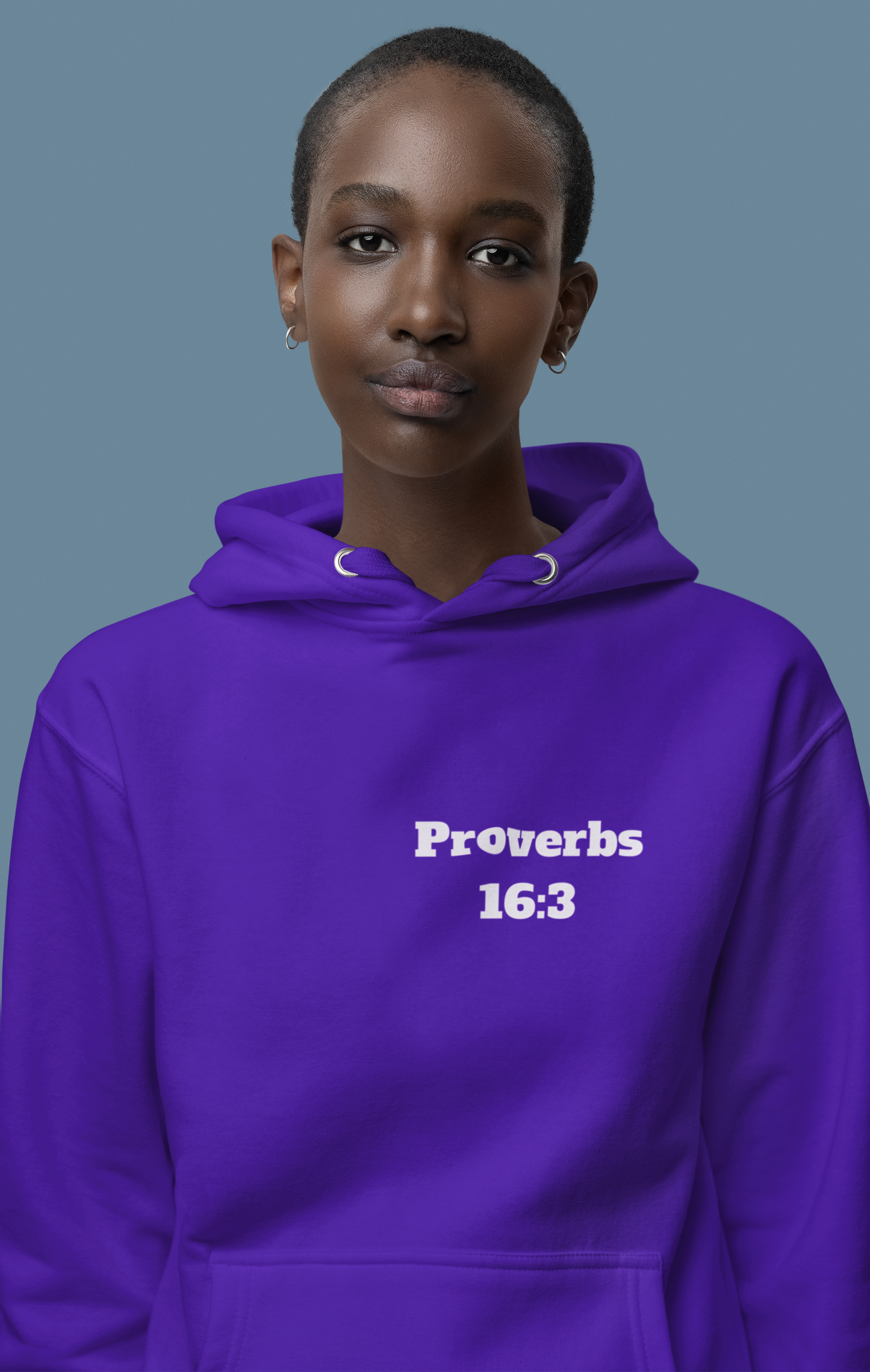 Proverbs 16:3 Christian Hoodie, Christian Gifts, Christian Back To School Gifts, Trendy Christian Apparel