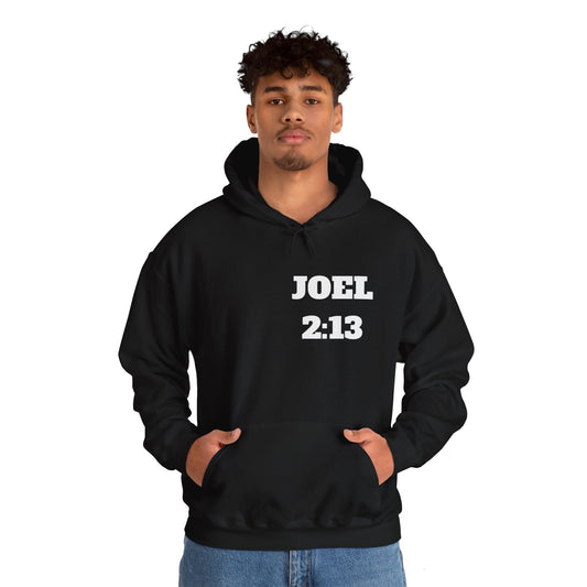 Joel 2:13 Christian Hoodie, Christian Gifts, Christian Back To School Gifts, Trendy Christian Apparel