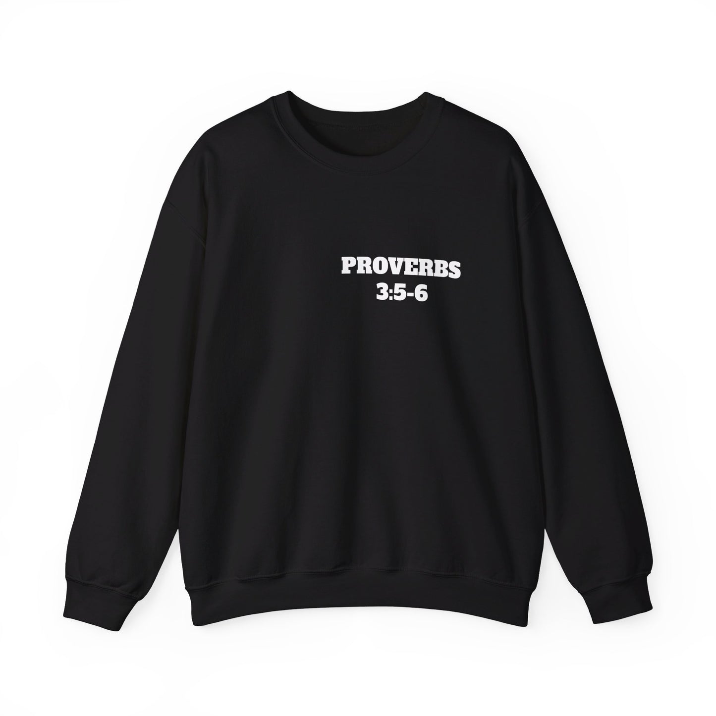 Proverbs 3:5-6 - Christian Clothing, Christian Shirts, Christian Sweatshirt, Christian Hoodie, Top Religious Shirts, Easter, Bible Shirts