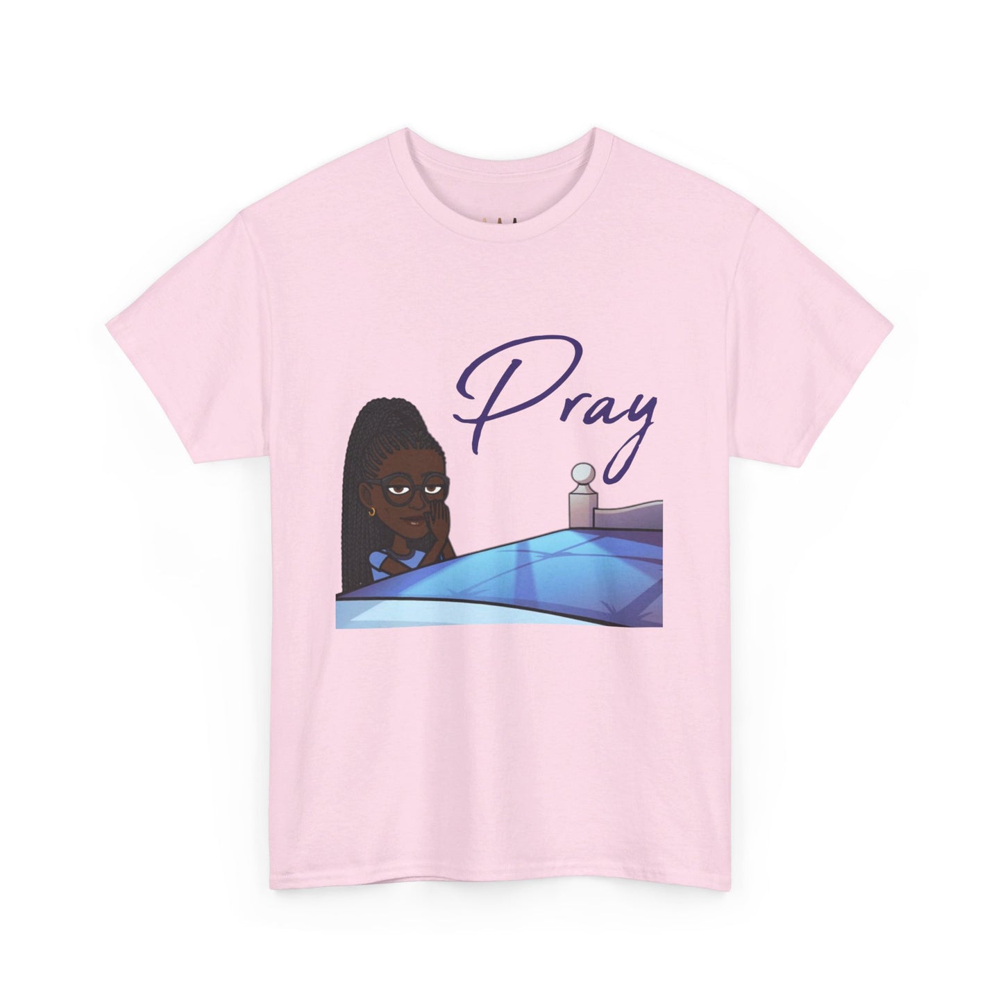 Praying Bitmoji Christian Women's TShirt, Women's Easter Outfit, Easter Gifts, Women's Easter Gifts, Christian Women's Clothing, Pray TShirt