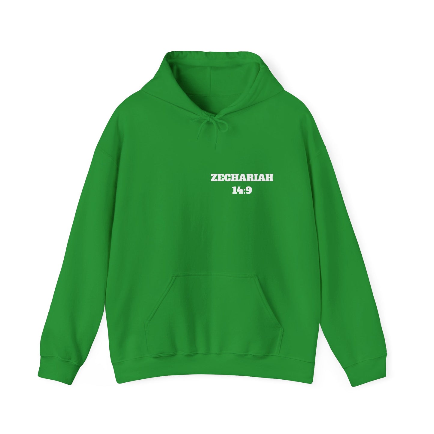 Zechariah 14:9 Christian Hoodie, Christian Gifts, Christian Back To School Gifts, Trendy Christian Apparel