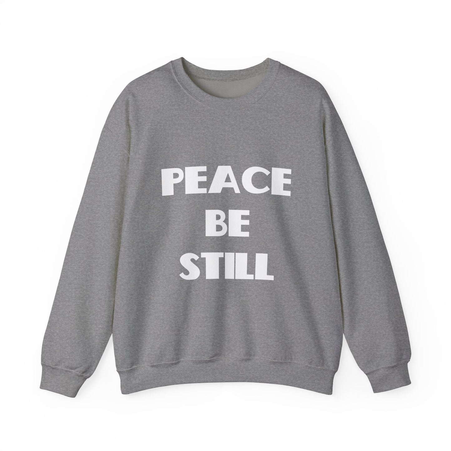Peace Be Still Christian Sweatshirt, Christian Gifts, Christian Back To School Gifts, Trendy Christian Apparel