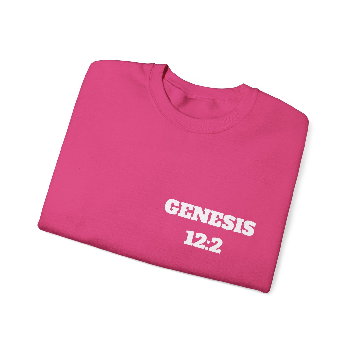 Genesis 12:2 Christian Sweatshirt, Christian Gifts, Christian Back To School Gifts, Trendy Christian Apparel