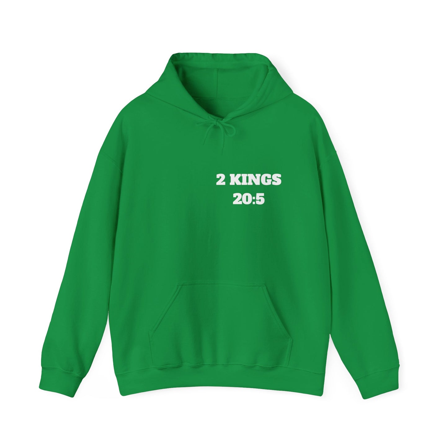 2 Kings 20:5 Christian Hoodie, Christian Gifts, Christian Back To School Gifts, Trendy Christian Apparel
