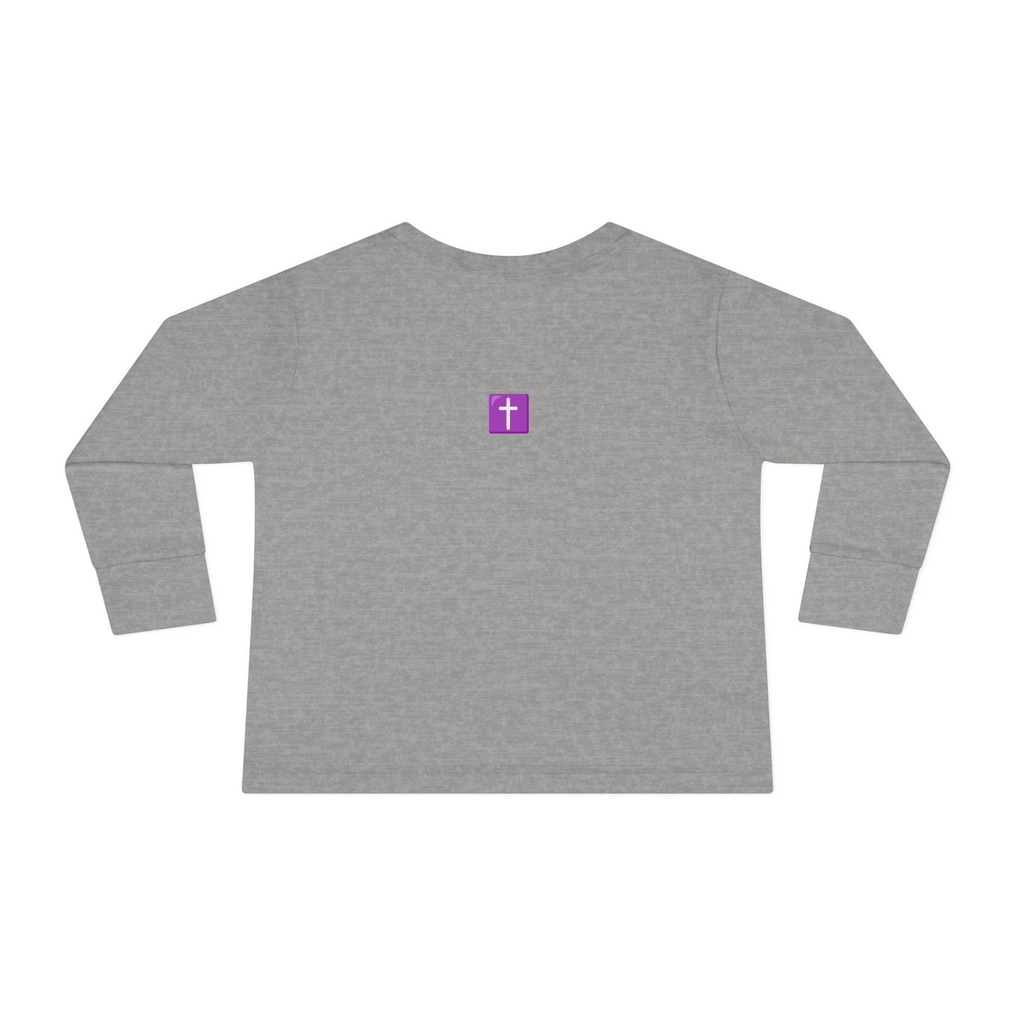Pray Hands Emoji Christian Toddler Long Sleeve Shirt, Toddler Girl Longsleeve Shirt, Toddler Easter Shirt, Easter Gifts, Toddler Gifts, Pray