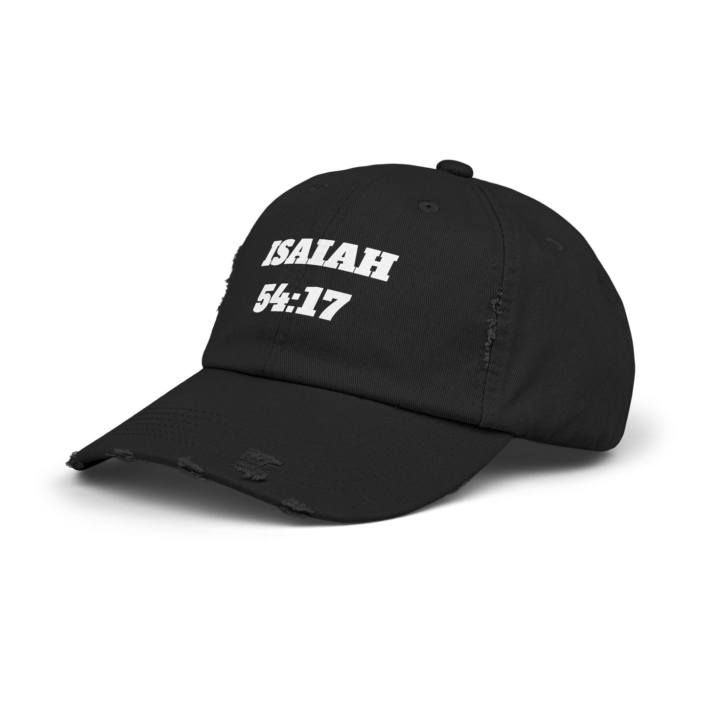 Isaiah 54:17 Christian Dad Hat, Christian Caps, Church Hats For Women, Mens Christian Hats, Spring Clothing, Christian Gifts, Distressed Cap