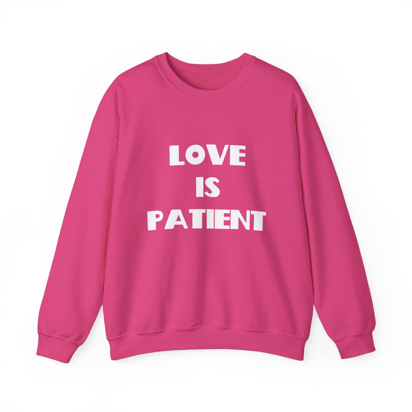 Love is Patient Christian Sweatshirt, Christian Gifts, Christian Back To School Gifts, Church Outfits