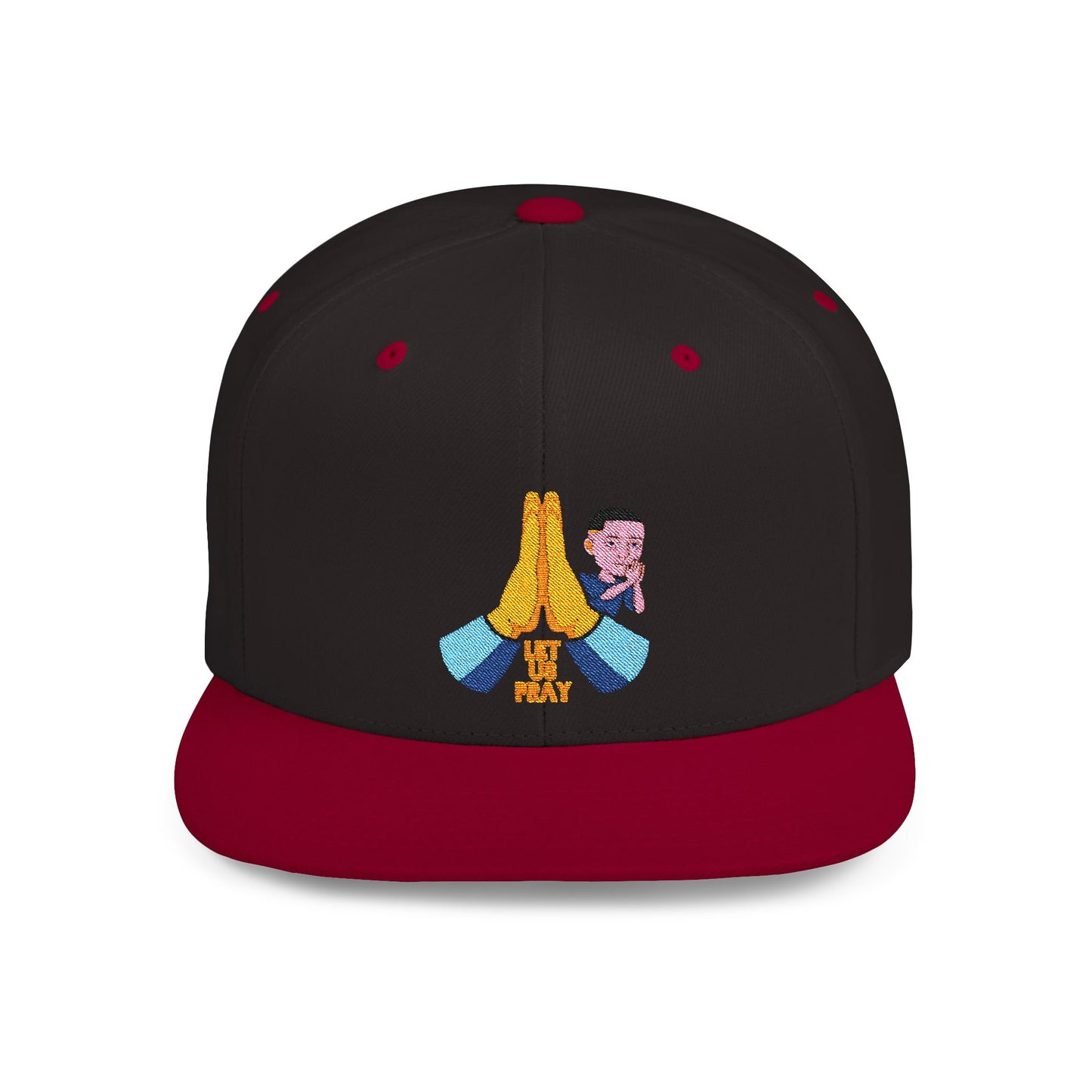 Copy of Let Us Pray Snapback | Christian Snapback | Positive Clothing |
