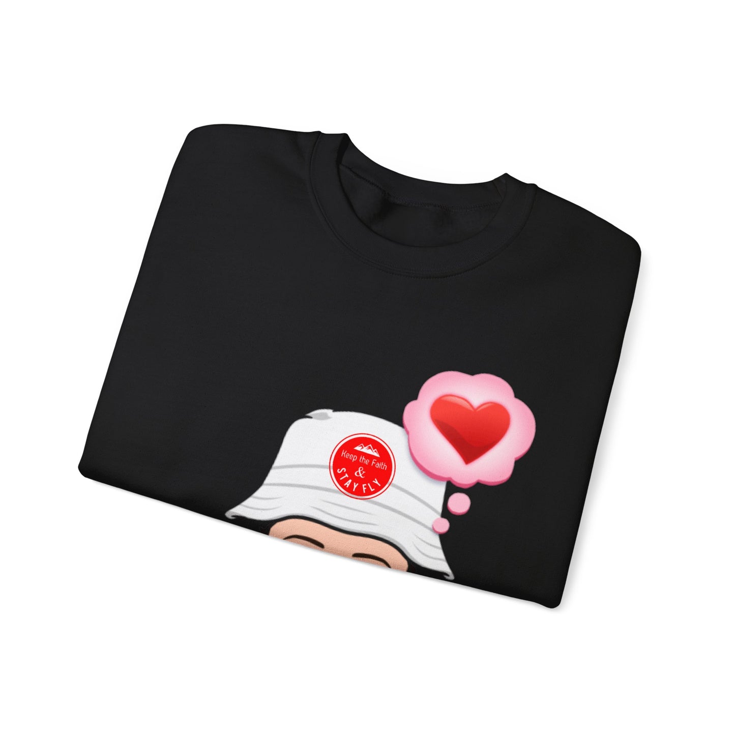 Love Is Kind Women's Christian Emoji Sweatshirt