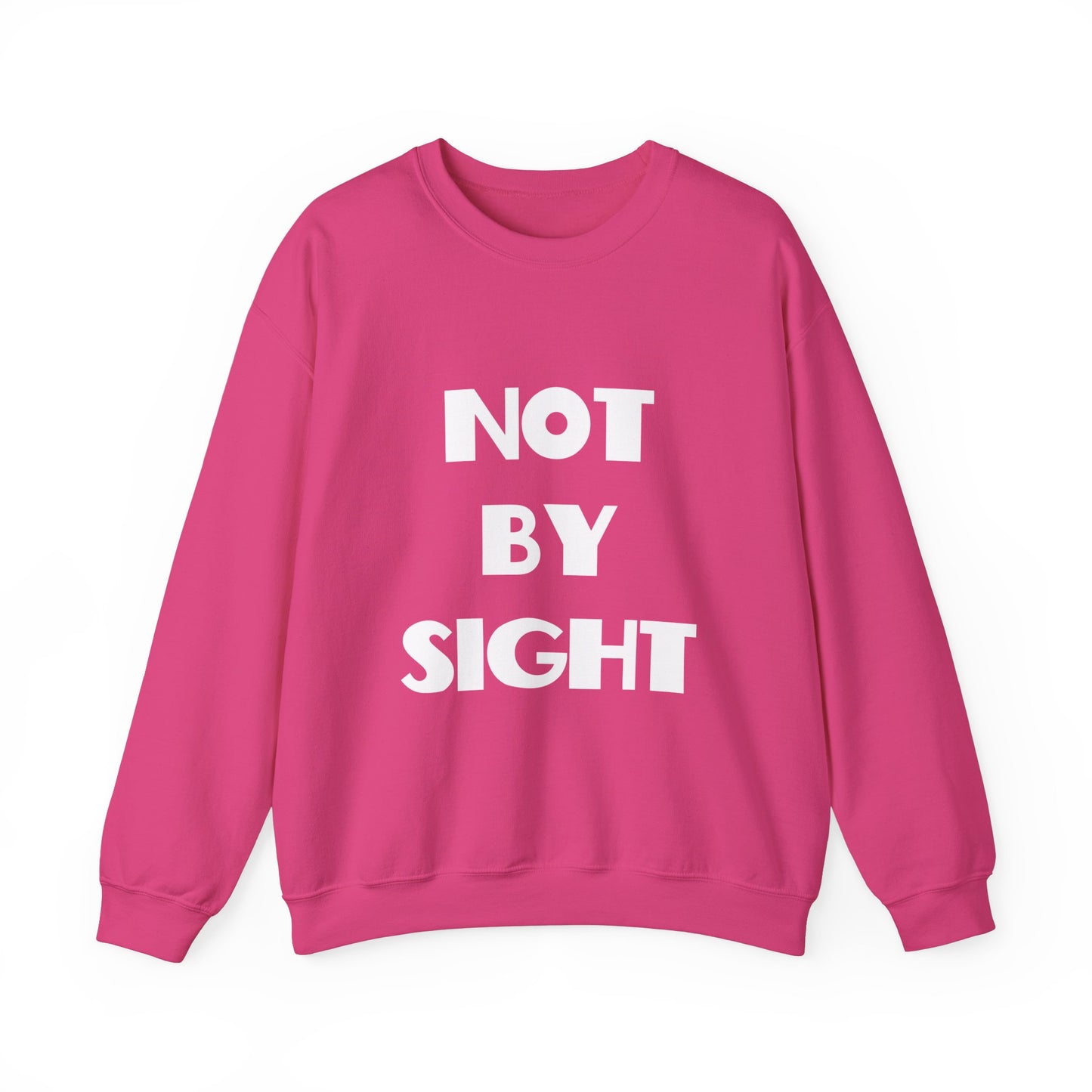 Not By Sight Christian Sweatshirt, Christian Gifts, Christian Back To School Gifts, Church Outfits