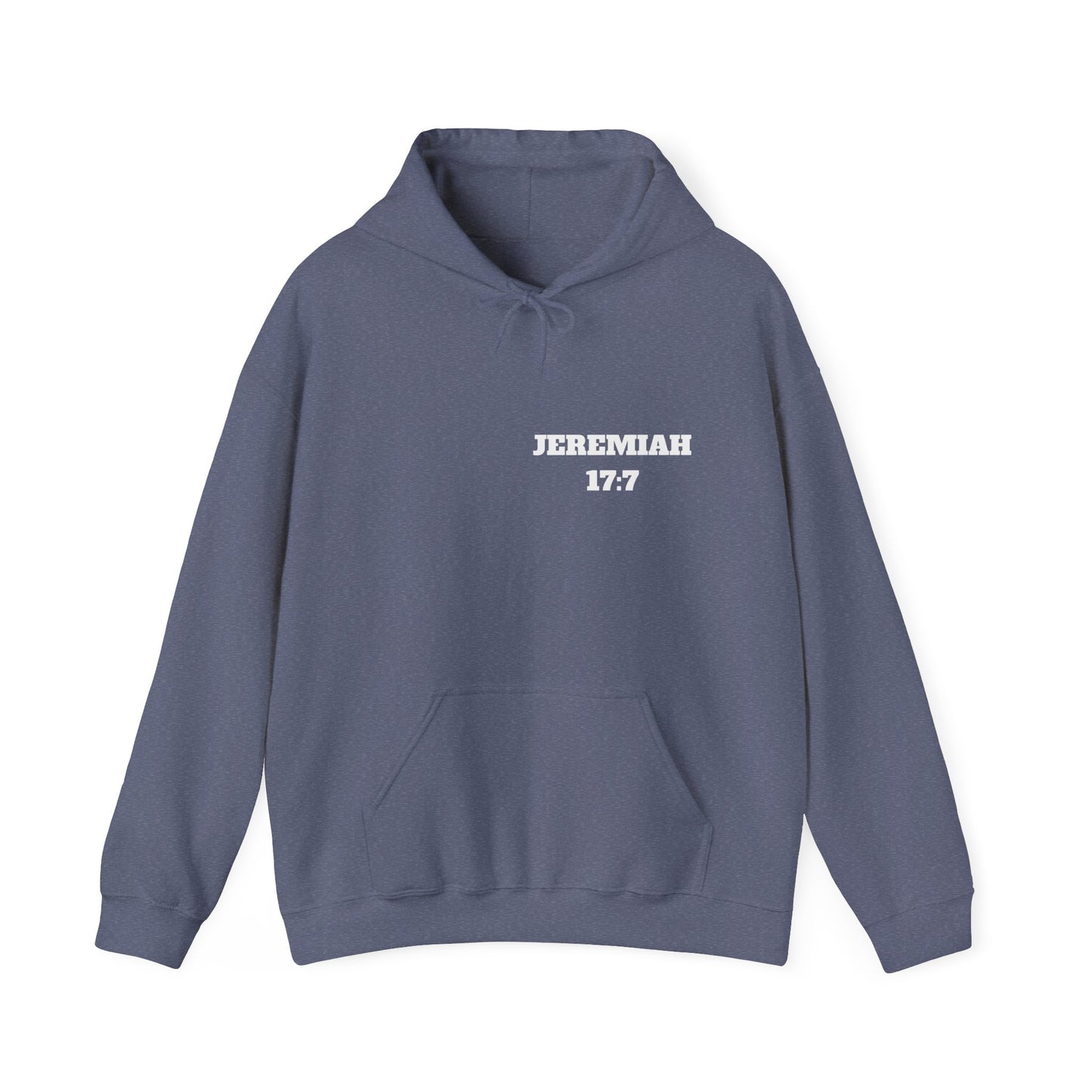 Jeremiah 17:7 Christian Hoodie, Christian Gifts, Christian Back To School Gifts, Trendy Christian Apparel