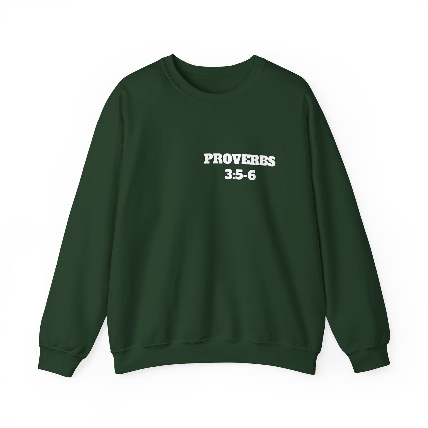 Proverbs 3:5-6 - Christian Clothing, Christian Shirts, Christian Sweatshirt, Christian Hoodie, Top Religious Shirts, Easter, Bible Shirts