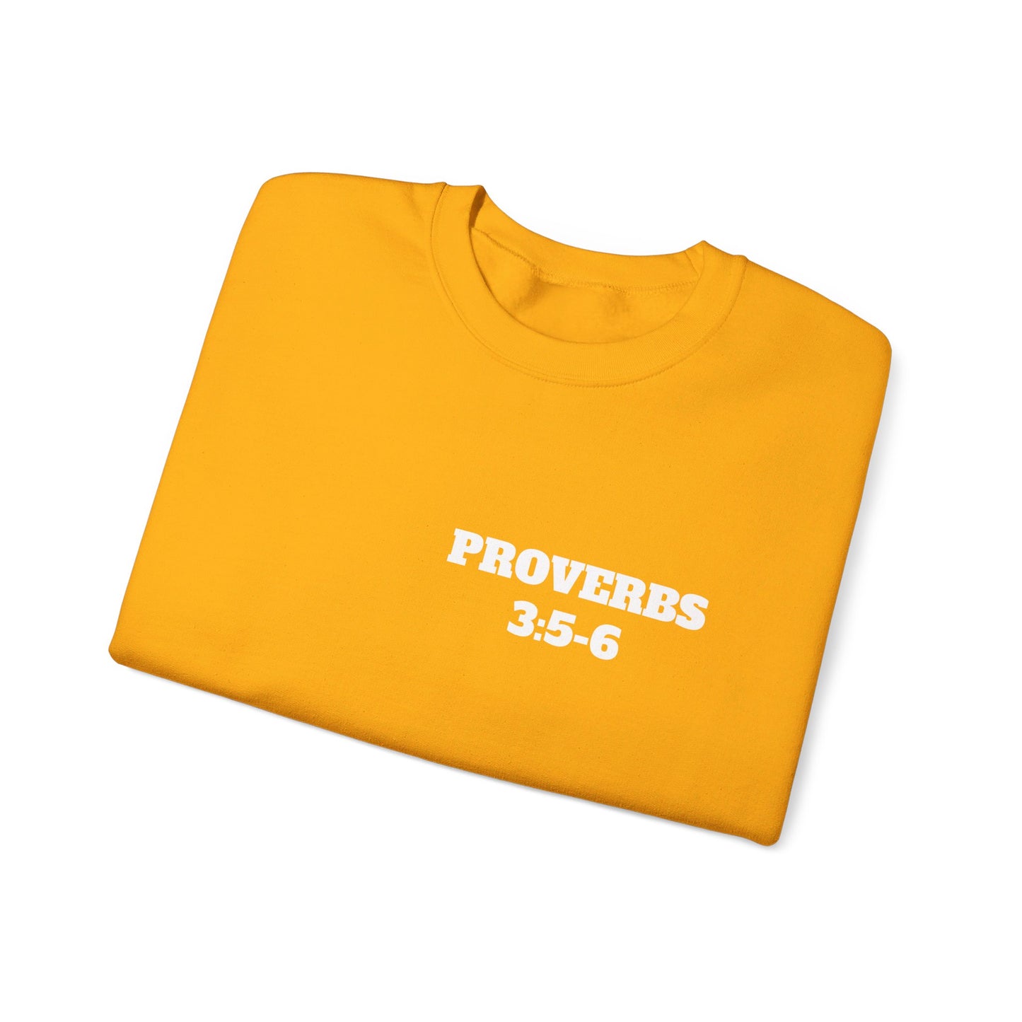 Proverbs 3:5-6 - Christian Clothing, Christian Shirts, Christian Sweatshirt, Christian Hoodie, Top Religious Shirts, Easter, Bible Shirts