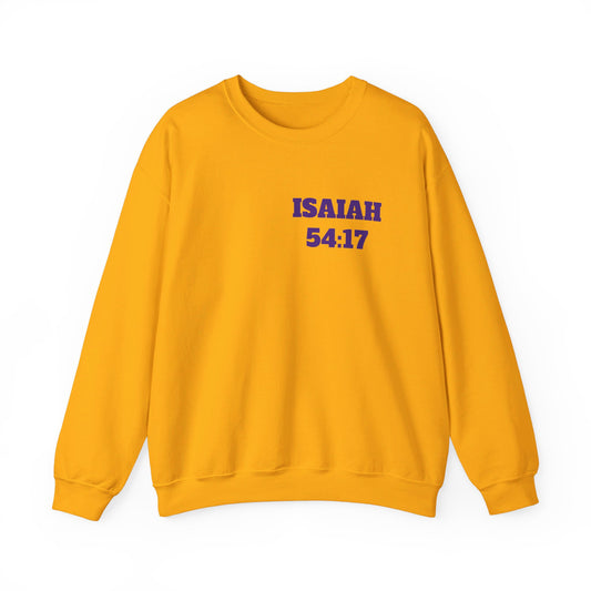 No Weapon (Isaiah 54:17) Christian Clothing, Best Christian Shirts, Christian Sweatshirt, Christian Hoodie, Religious Shirts, Bible Shirts,