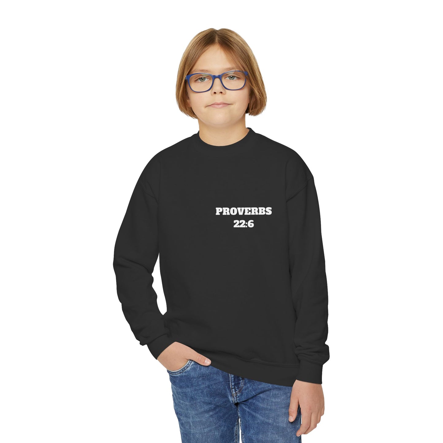 Proverbs 22:6 - Christian Kids Clothing, Kids Christian Shirt, Christian Sweatshirt, Christian Hoodie, Kids Church Shirts, Kids Bible Shirts