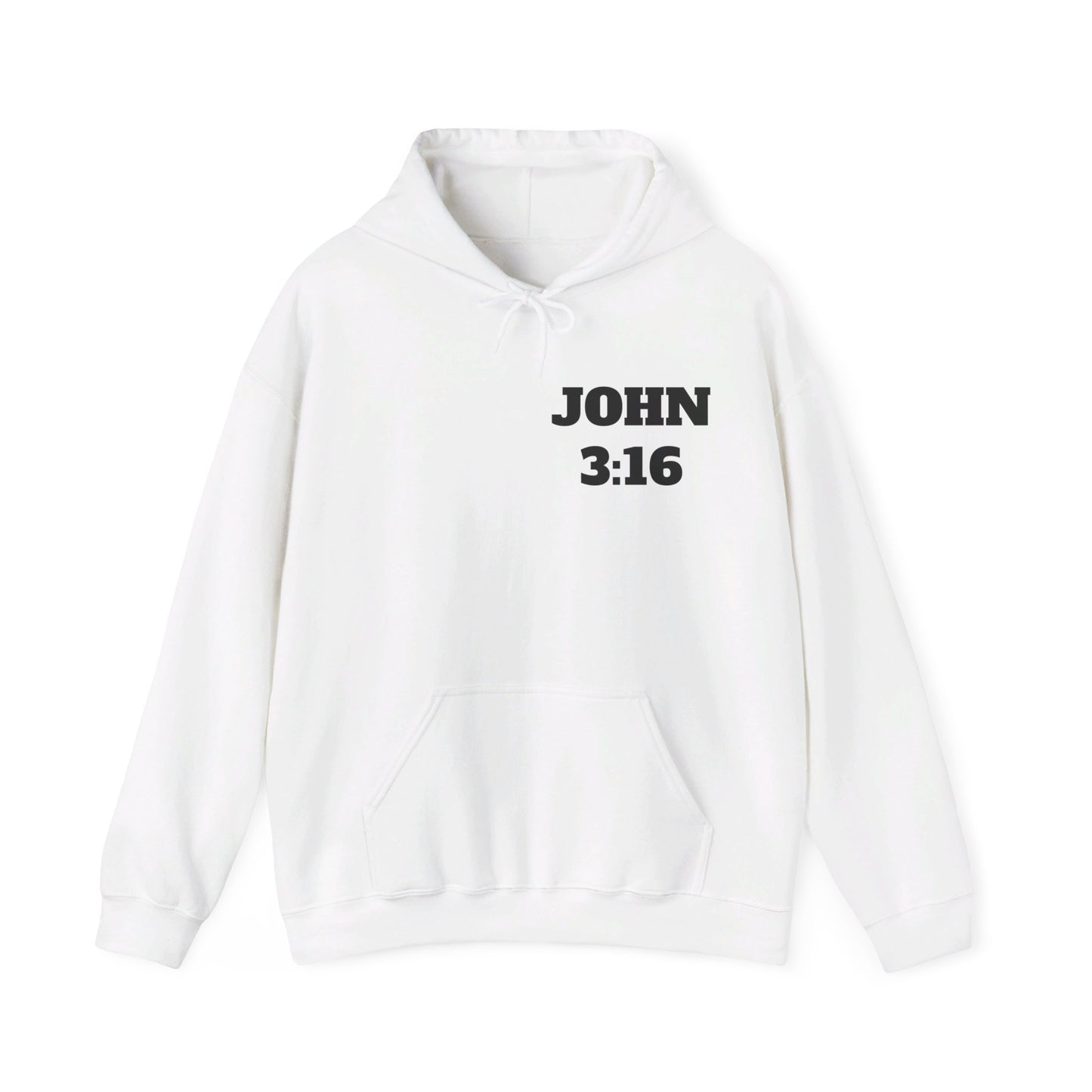 John 3:16 - Christian Clothing, Christian Shirts, Christian Sweatshirt, Christian Hoodie, Top Religious Shirts, Bible Shirts, Bible verse