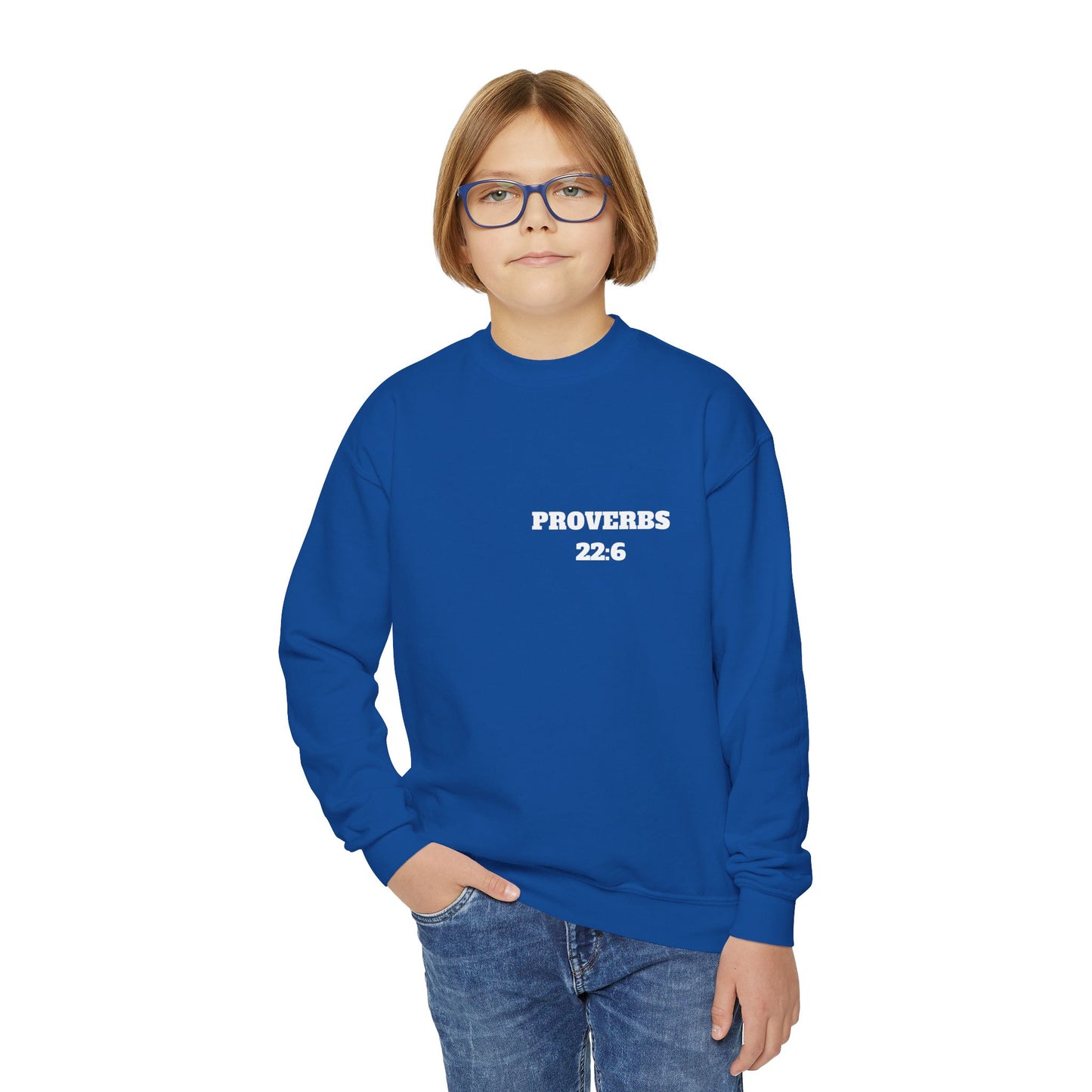 Proverbs 22:6 - Christian Kids Clothing, Kids Christian Shirt, Christian Sweatshirt, Christian Hoodie, Kids Church Shirts, Kids Bible Shirts