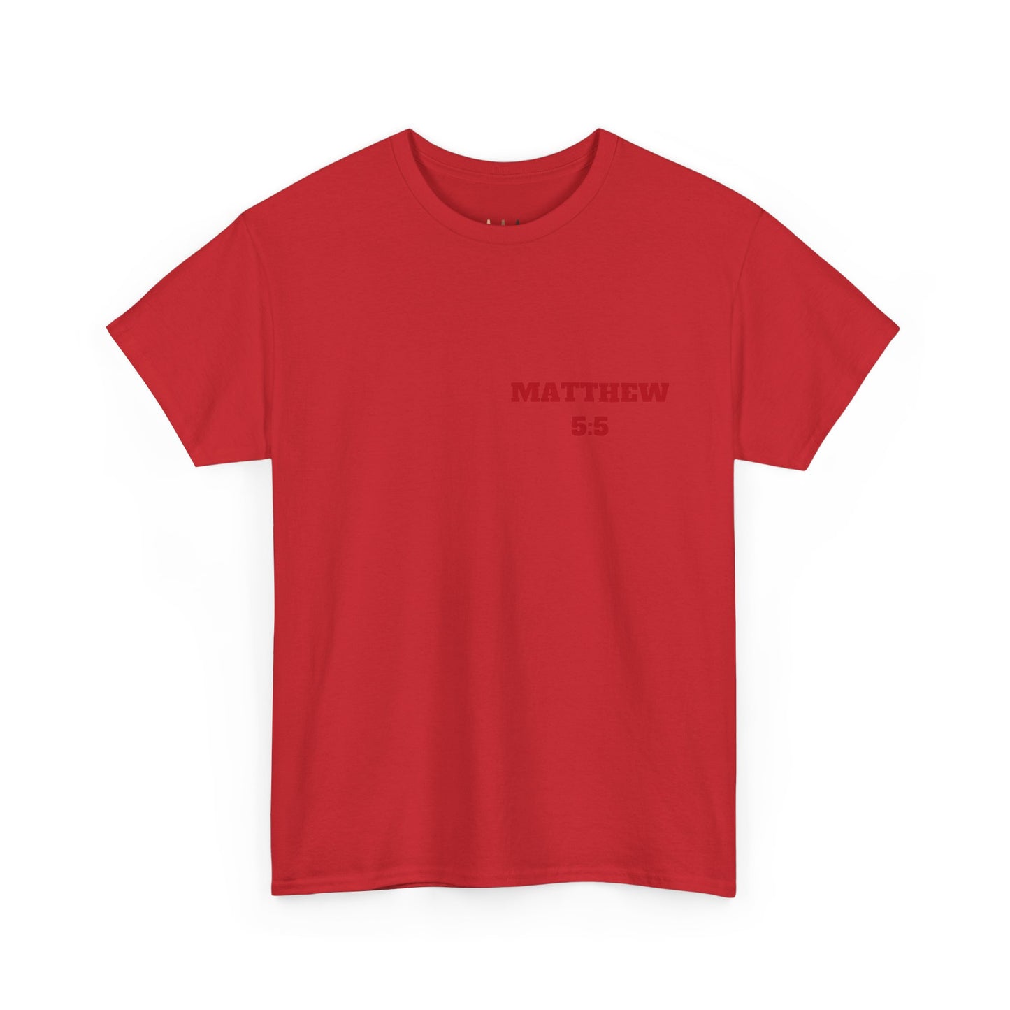 Matthew 5:5 Christian T-Shirt, Christian Gifts, Christian Back To School Clothes, Church Outfits