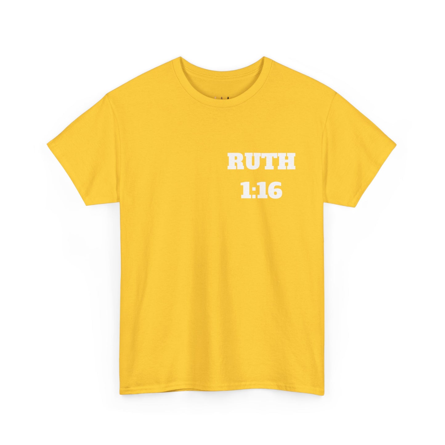 Ruth 1:16 Christian T-Shirt, Christian Gifts, Christian Back To School Gifts, Trendy Christian Apparel