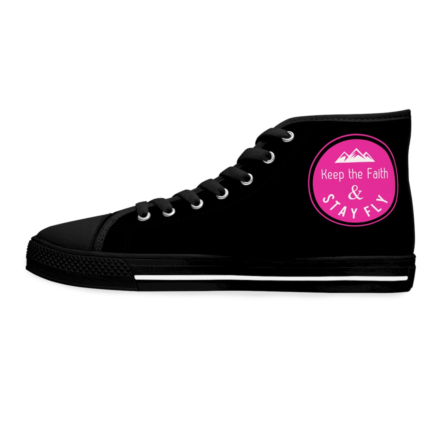 Keep The Faith & Stay Fly Christian Women's Sneakers