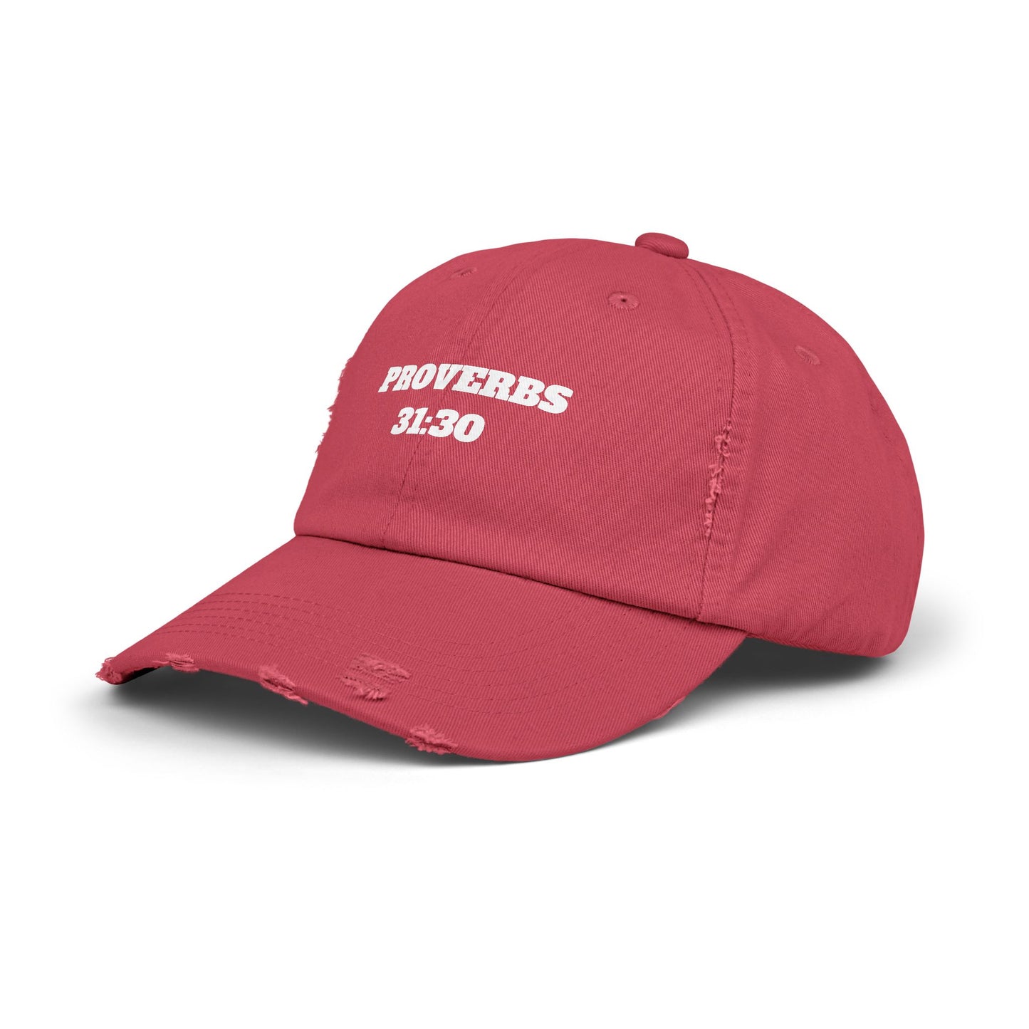 Proverbs 31:30 Christian Dad Hat, Church Hat, Church Hat For Women, Womens Christian Hats, Spring Clothing, Christian Gifts, Distressed Cap
