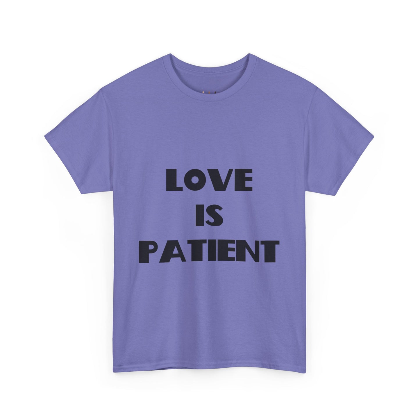Love Is Patient Christian T-Shirt, Christian Gifts, Christian Back To School Clothes, Church Outfits, Minimalist T-Shirt