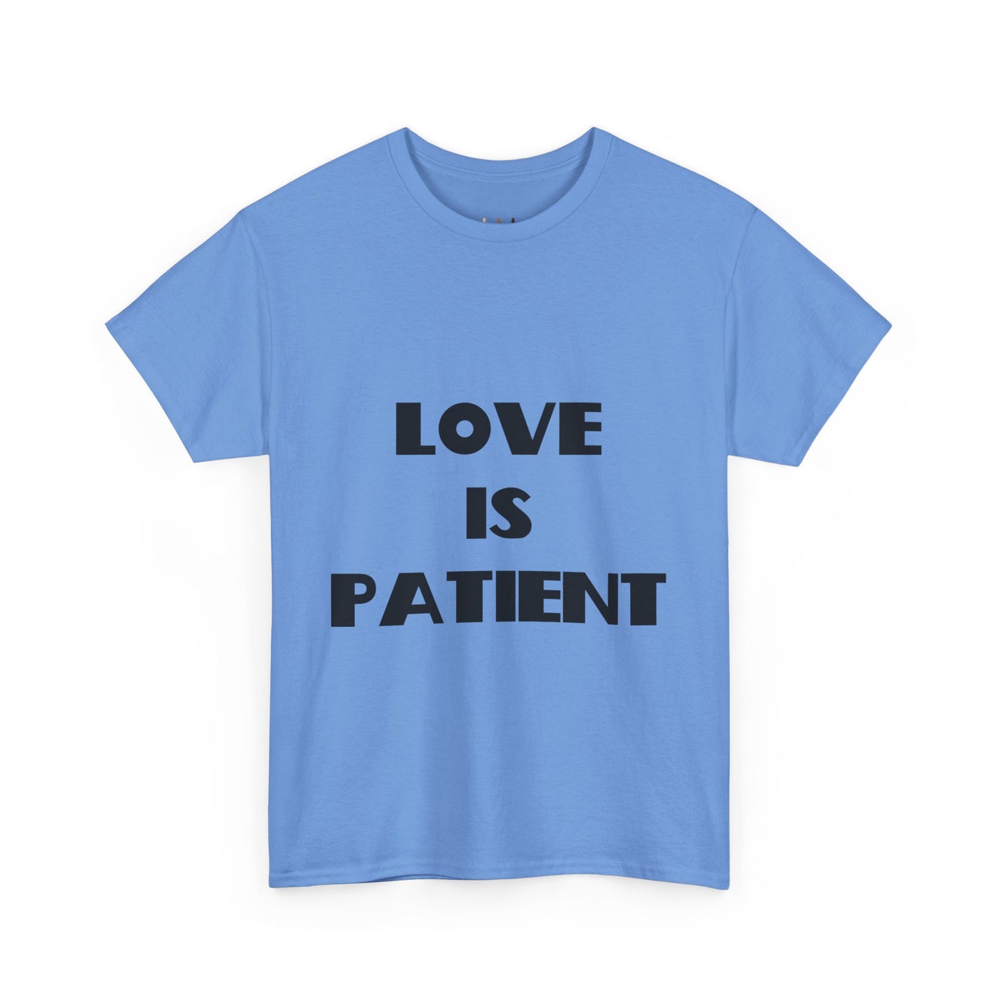 Love Is Patient Christian T-Shirt, Christian Gifts, Christian Back To School Clothes, Church Outfits, Minimalist T-Shirt