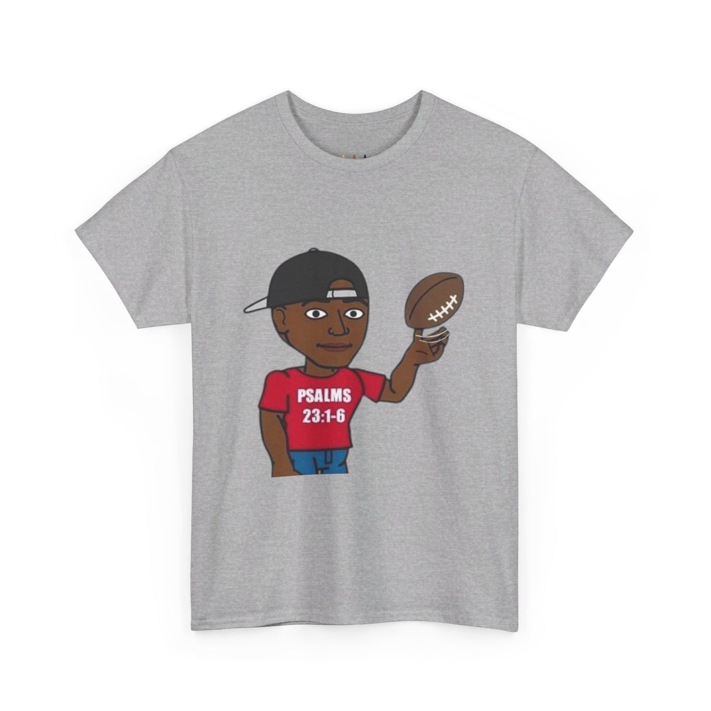 Psalms 23:1-6 Bitmoji Christian Men's T-Shirt, Mens Easter Shirt, Easter Gifts, Mens Easter Gifts, Christian Mens Clothes, Men's Gifts Ideas