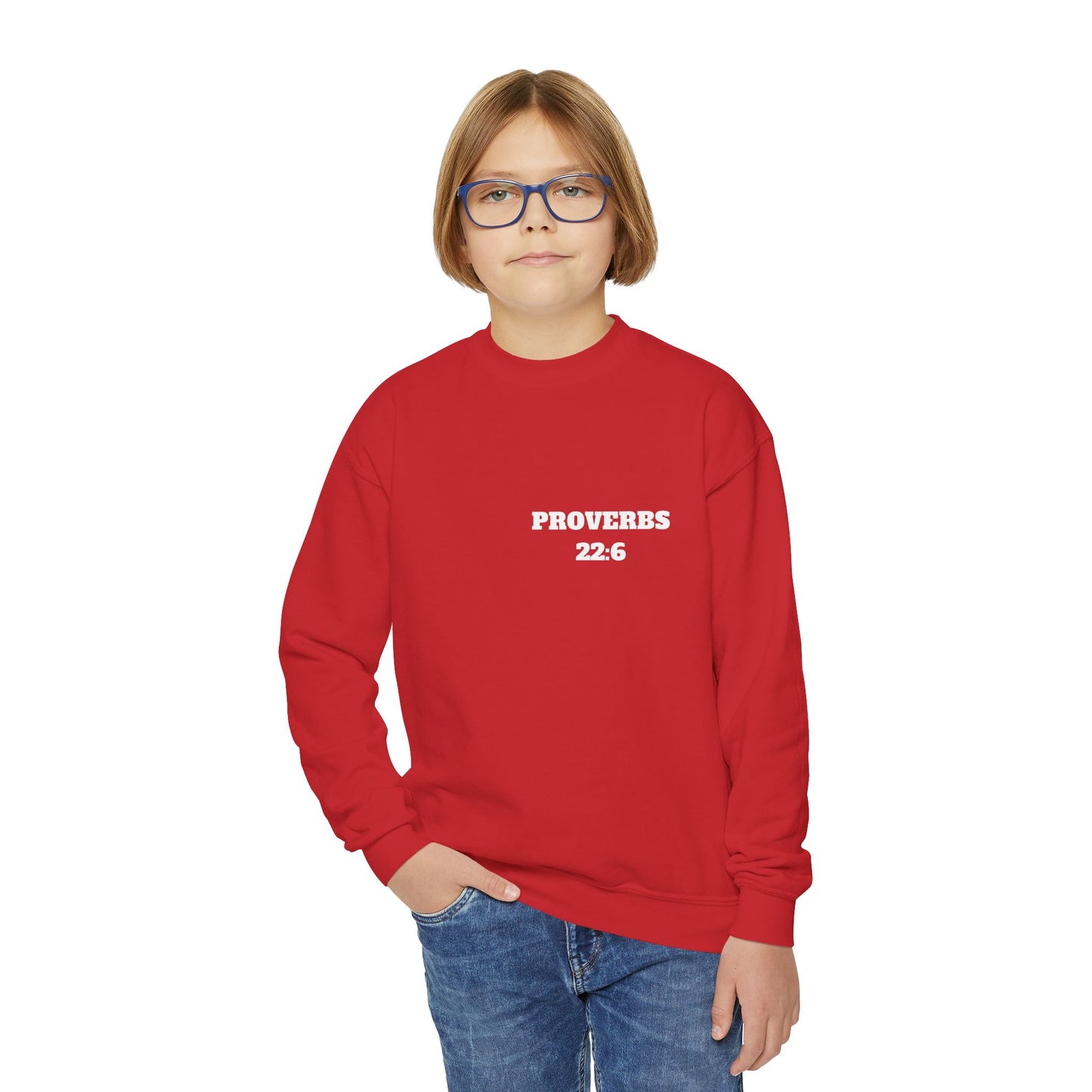Proverbs 22:6 - Christian Kids Clothing, Kids Christian Shirt, Christian Sweatshirt, Christian Hoodie, Kids Church Shirts, Kids Bible Shirts
