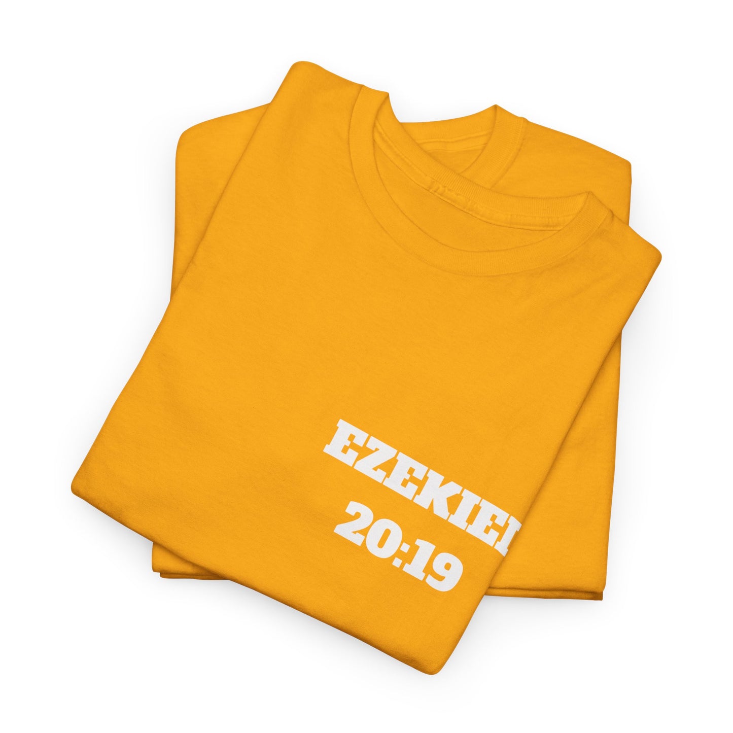 Ezekiel 20:19 Christian T-Shirt, Christian Gifts, Christian Back To School Gifts, Trendy Christian Apparel