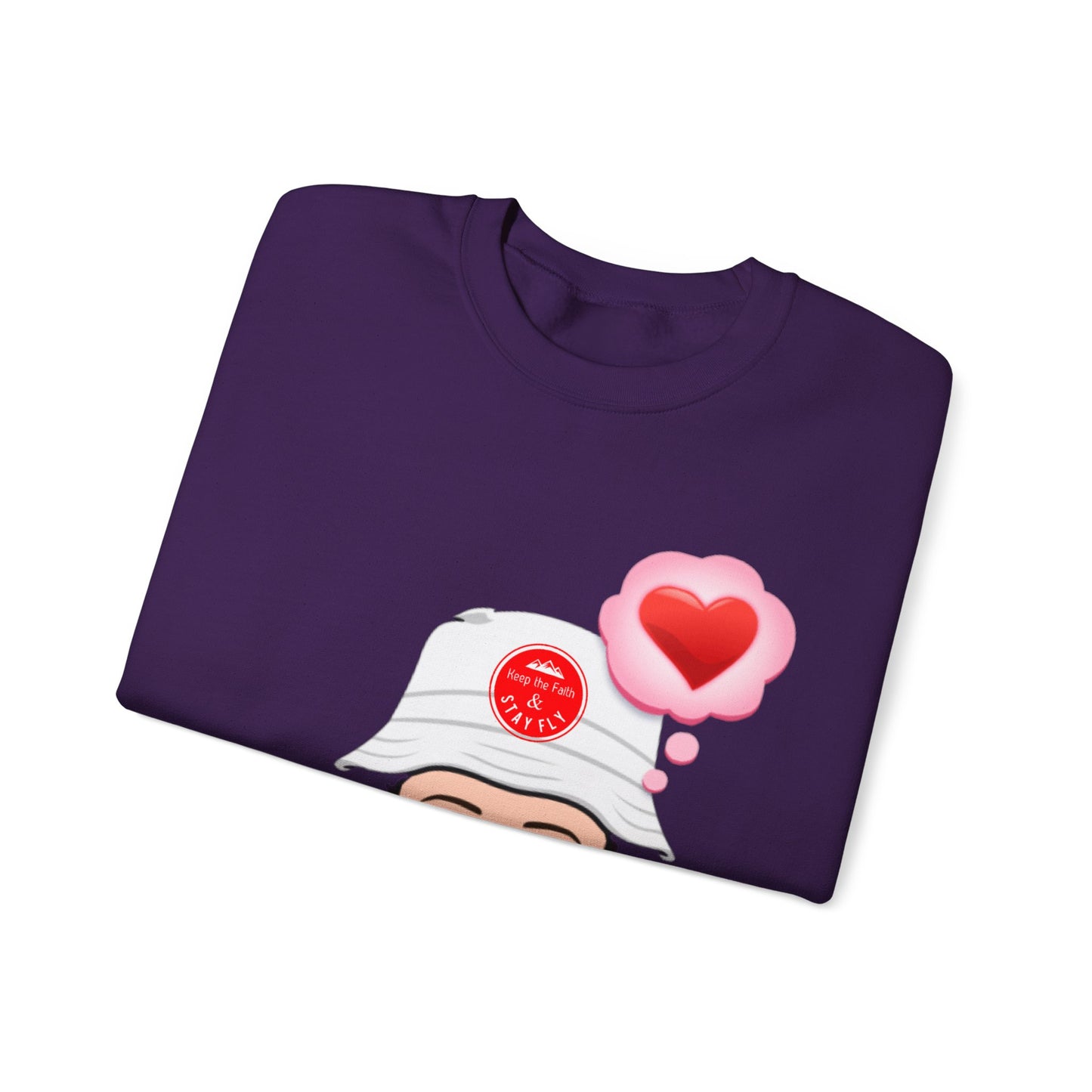Love Is Kind Women's Christian Emoji Sweatshirt
