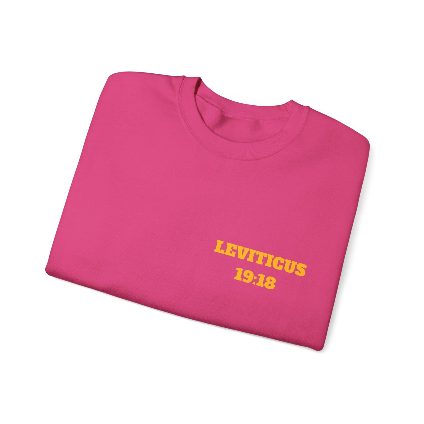 Leviticus 19:18 Christian Sweatshirt, Christian Gifts, Christian Back To School Gifts, Trendy Christian Apparel