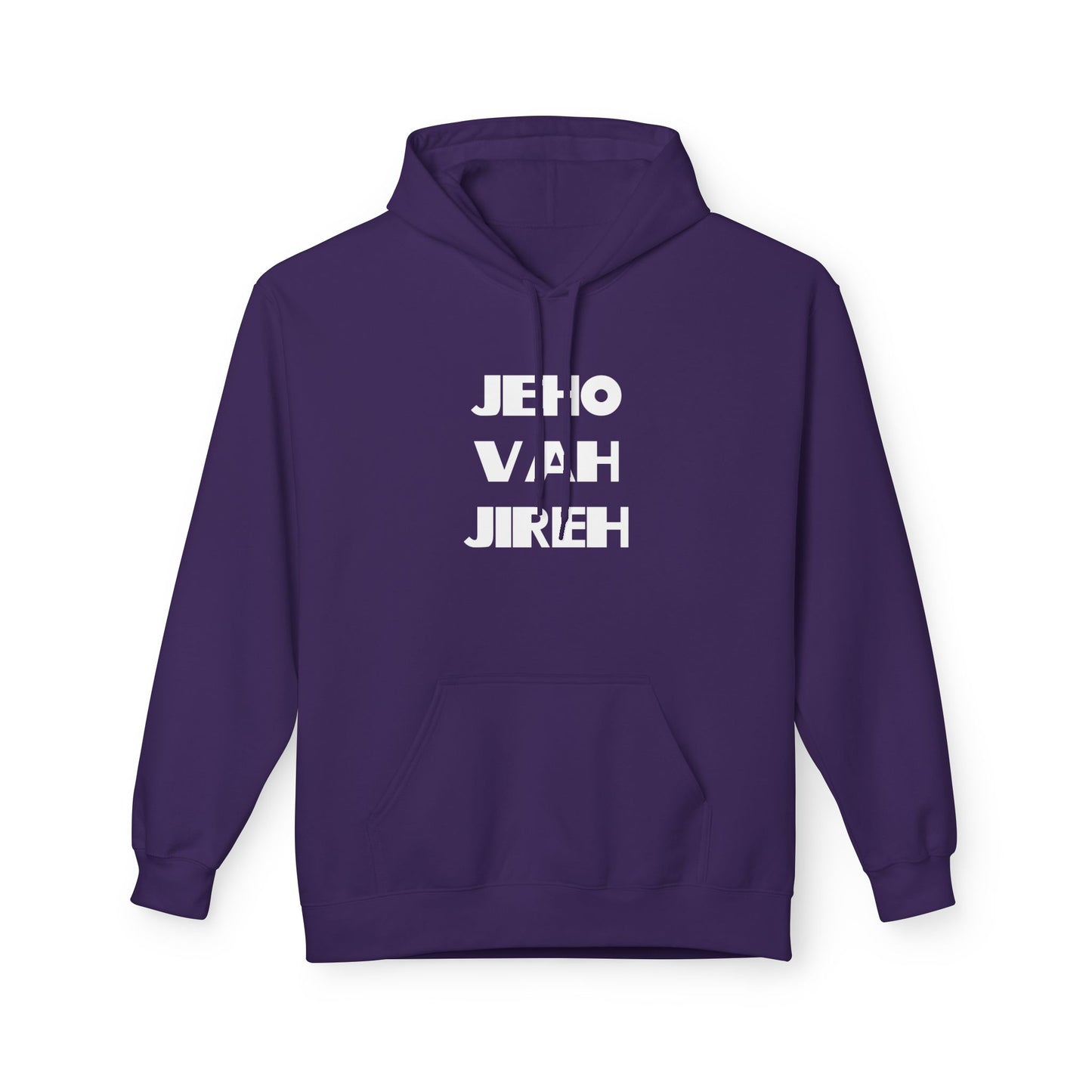 Jehovah Jireh Hoodie — Minimalist Christian Faith Pullover
