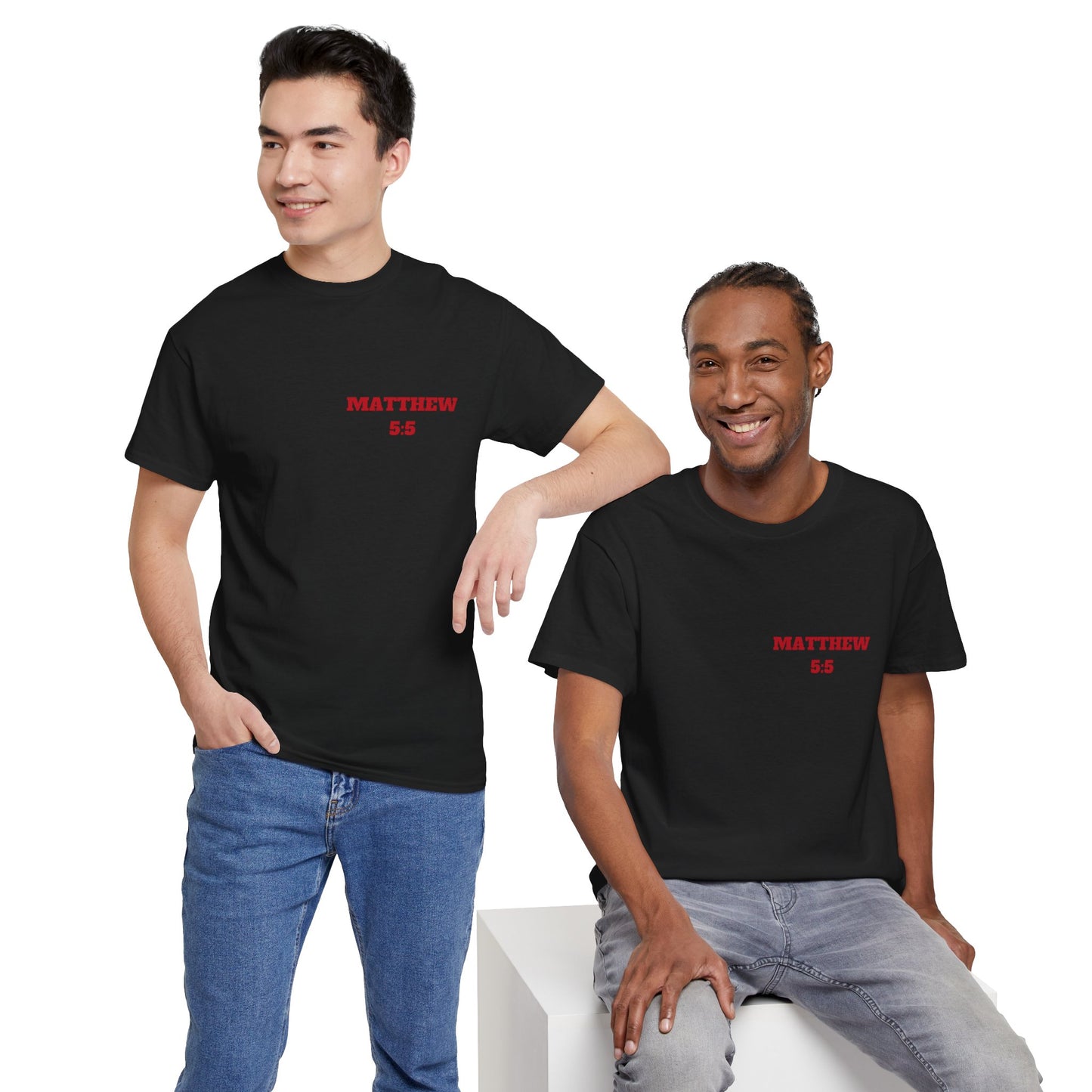 Matthew 5:5 Christian T-Shirt, Christian Gifts, Christian Back To School Clothes, Church Outfits