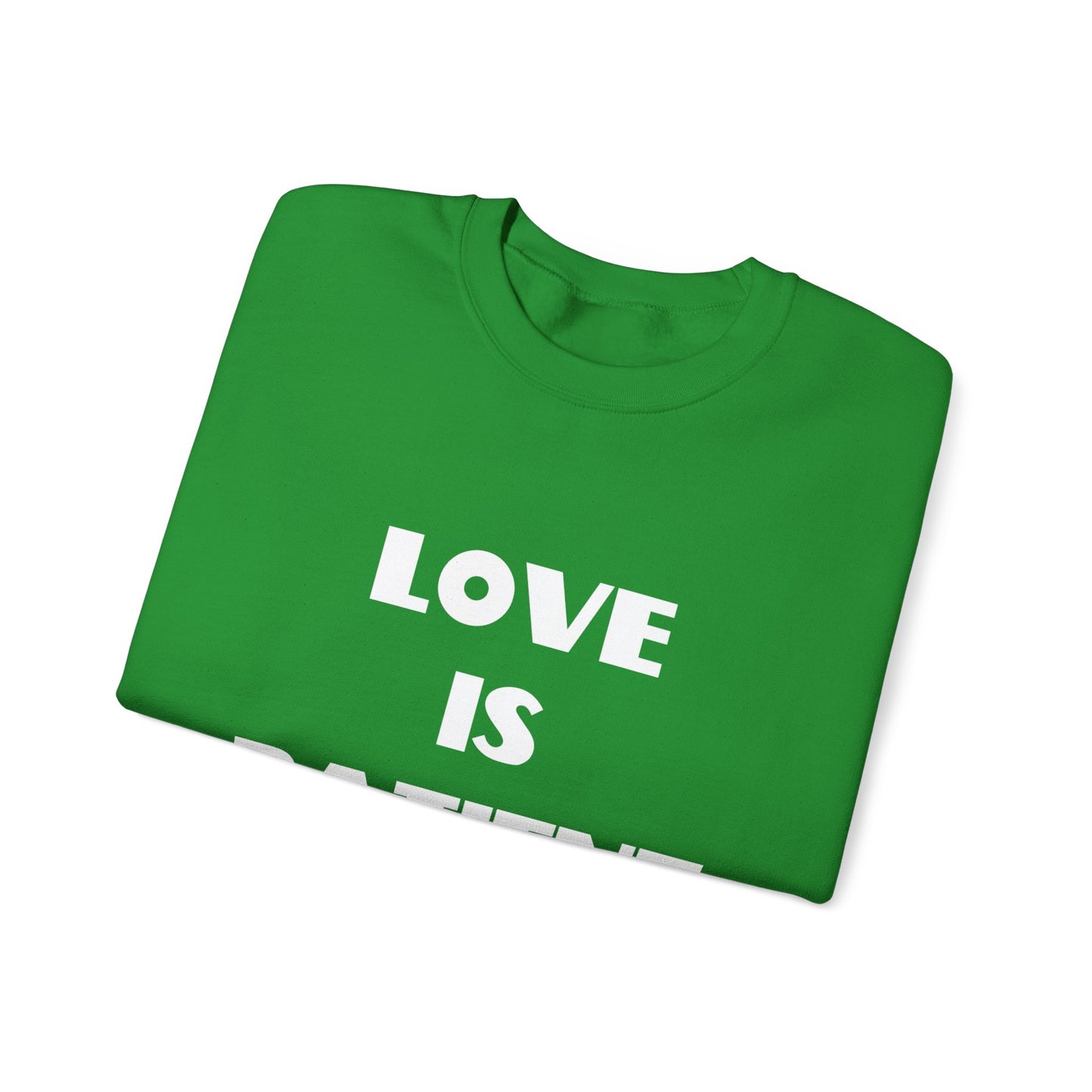 Love is Patient Christian Sweatshirt, Christian Gifts, Christian Back To School Gifts, Church Outfits