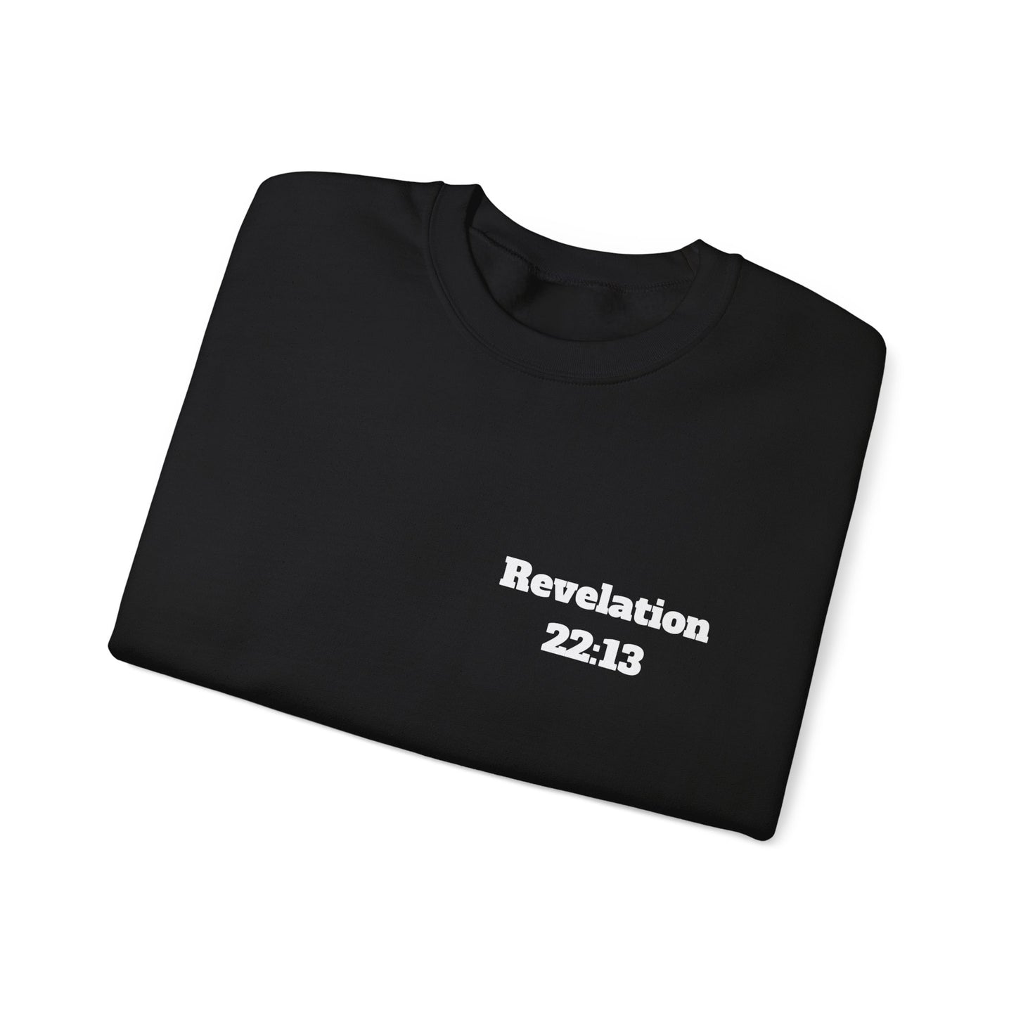 Revelation 22:13 Christian Sweatshirt, Christian Gifts, Christian Back To School Gifts, Church Outfits