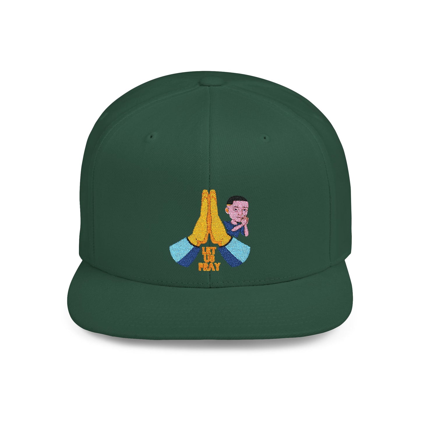 Copy of Let Us Pray Snapback | Christian Snapback | Positive Clothing |