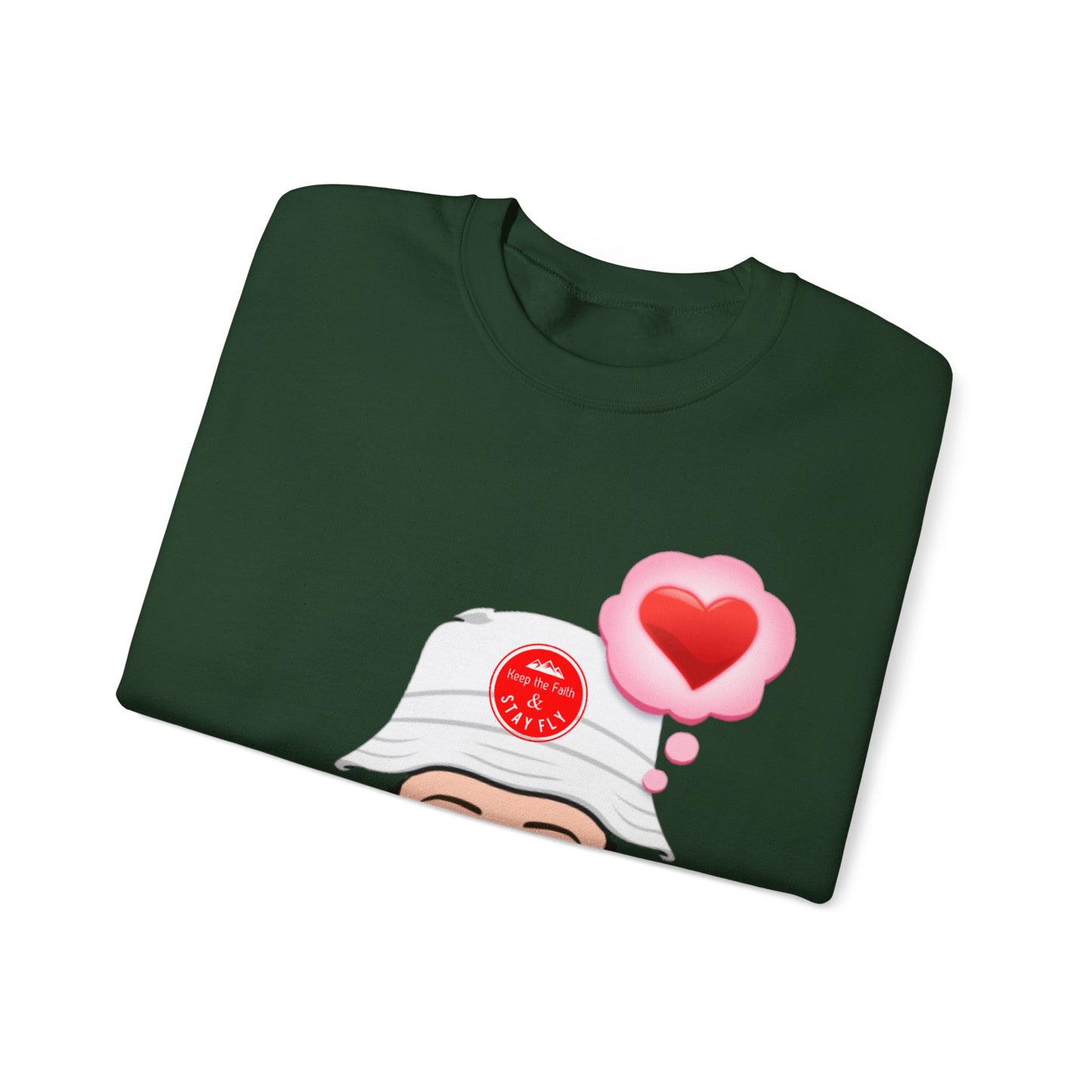 Love Is Kind Women's Christian Emoji Sweatshirt